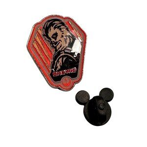 Disney Chewbacca Star Wars Trading Pin Chewie force Awakens Lapel Pin Badge